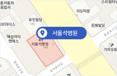 서울석병원 지도 이미지
